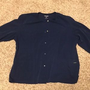 Navy Scrub Jacket